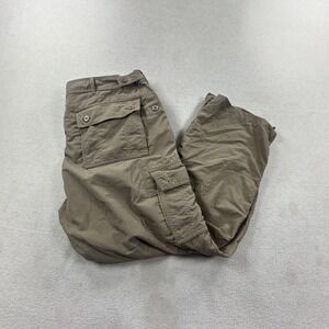 Clothing Arts P Cubed Pants Mens 38 Beige Pick Pocket Proof Cargo Travel Hiking